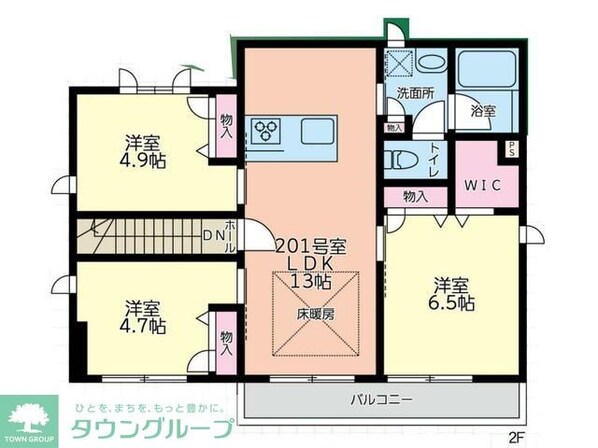 ハウスペンギンの物件間取画像